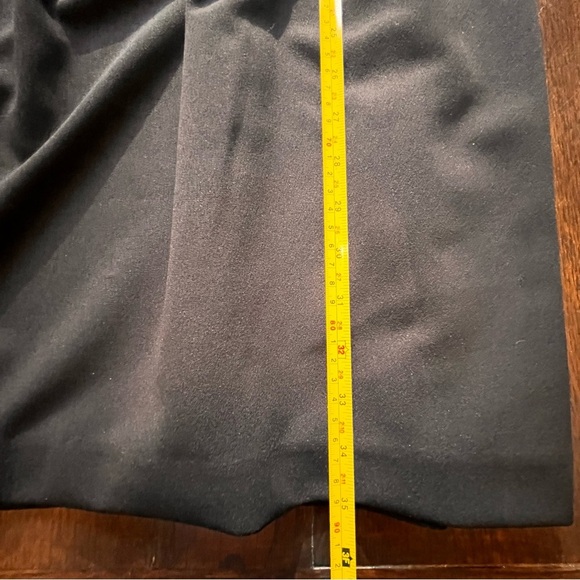 Maggy London Classic Black & Chic sheath Split Back dress Size 12 - Picture 6 of 7